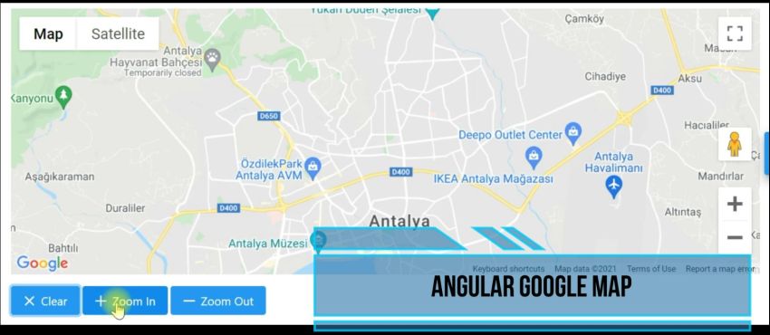 Google Map in Angular
